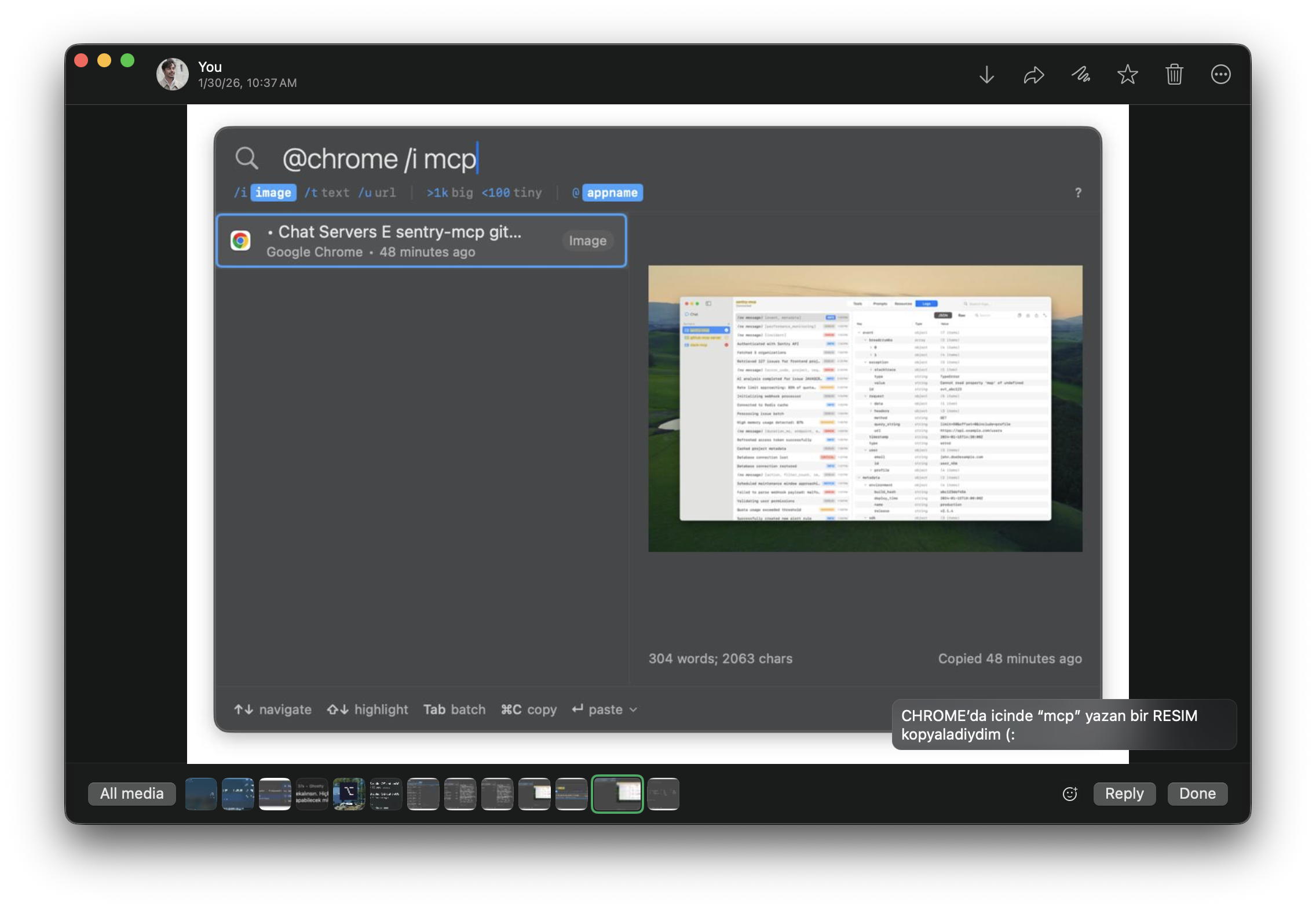 App + type + keyword kombinasyonu